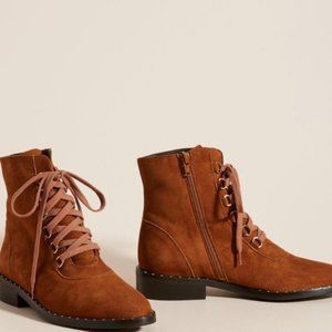 NWT (never worn) Anthropologie Suede Boots